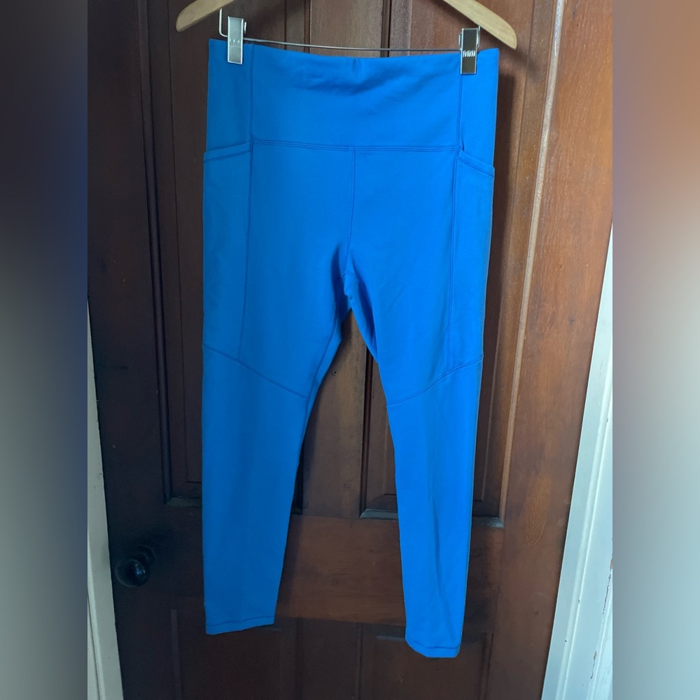 Calia by Calia Underwood women’s large blue athletic leggings